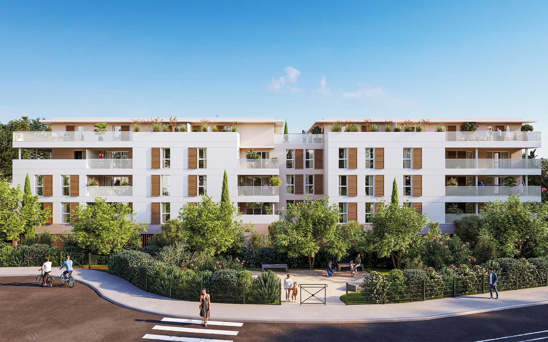 façade rue jean Monnet